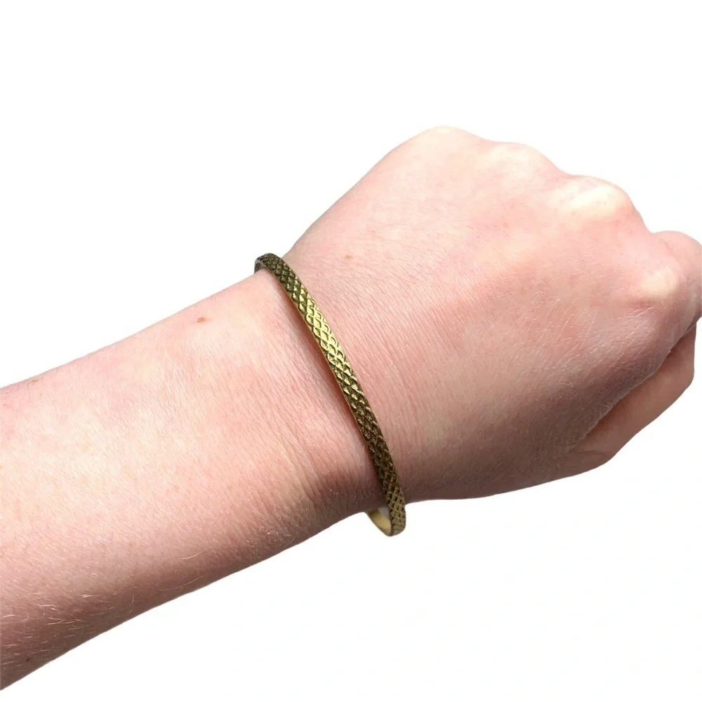 Noonday Collection Boho Textured Bangle Bracelet